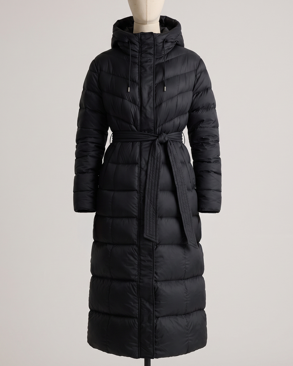 Responsible Down Belted Puffer Maxi Coat